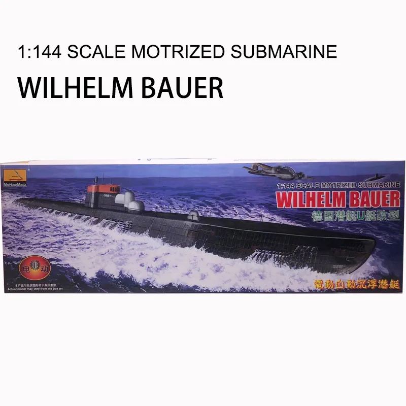 Model Kit Battleship - 1/144 WWII kapal selam Jerman U,