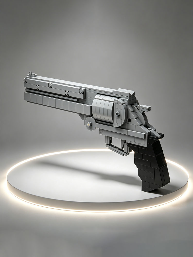 Model Kit Revolver - Kit Model Revolver Baru MOC, Koleksi