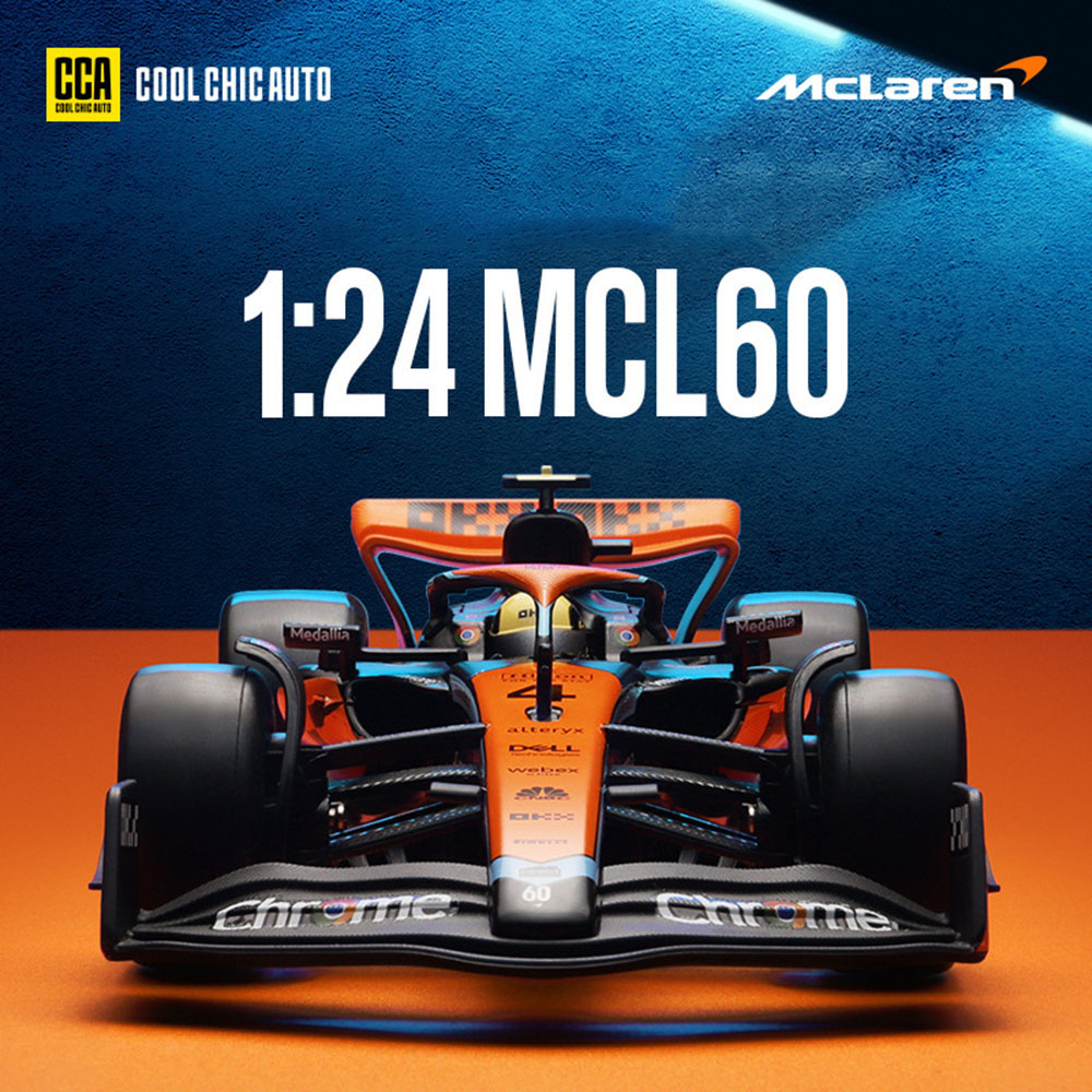 Model Kit Formula 1 - 1:24 McLaren MCL60 Mobil Miniatur Mainan