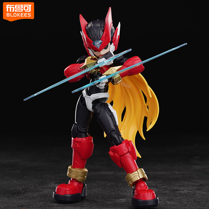 Model Kit Zero Megaman - Figur Aksi Blokees Shooting Star Rockman