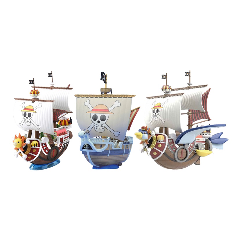 Model Kit One Piece Going Merry - BANDAI One Piece Wanli Sunshine &