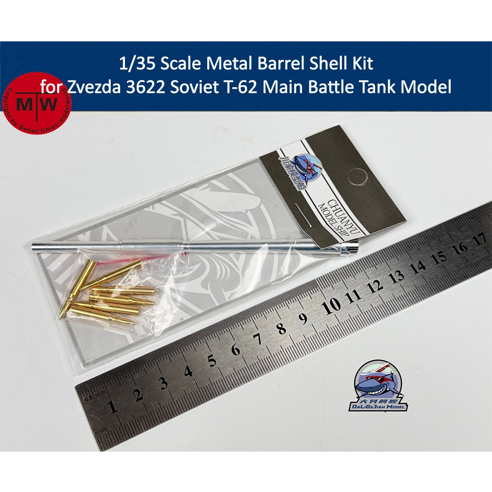 Kit Cangkang Laras Logam Skala - Model Kit Zvezda ulasan dan harga