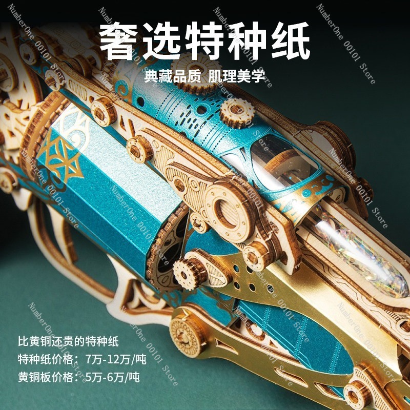 Model Perakitan Revolver Kreat - Model Kit Revolver ulasan dan harga