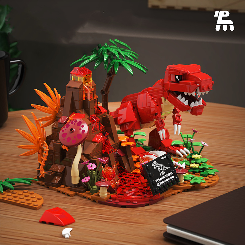 Blok Bangunan Dunia Dinosaurus - Model Kit Dinosaur ulasan dan harga