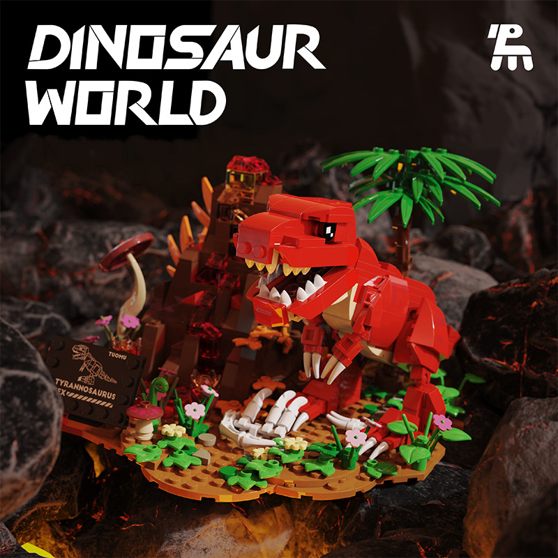 Blok Bangunan Dunia Dinosaurus - Model Kit Dinosaur ulasan dan harga