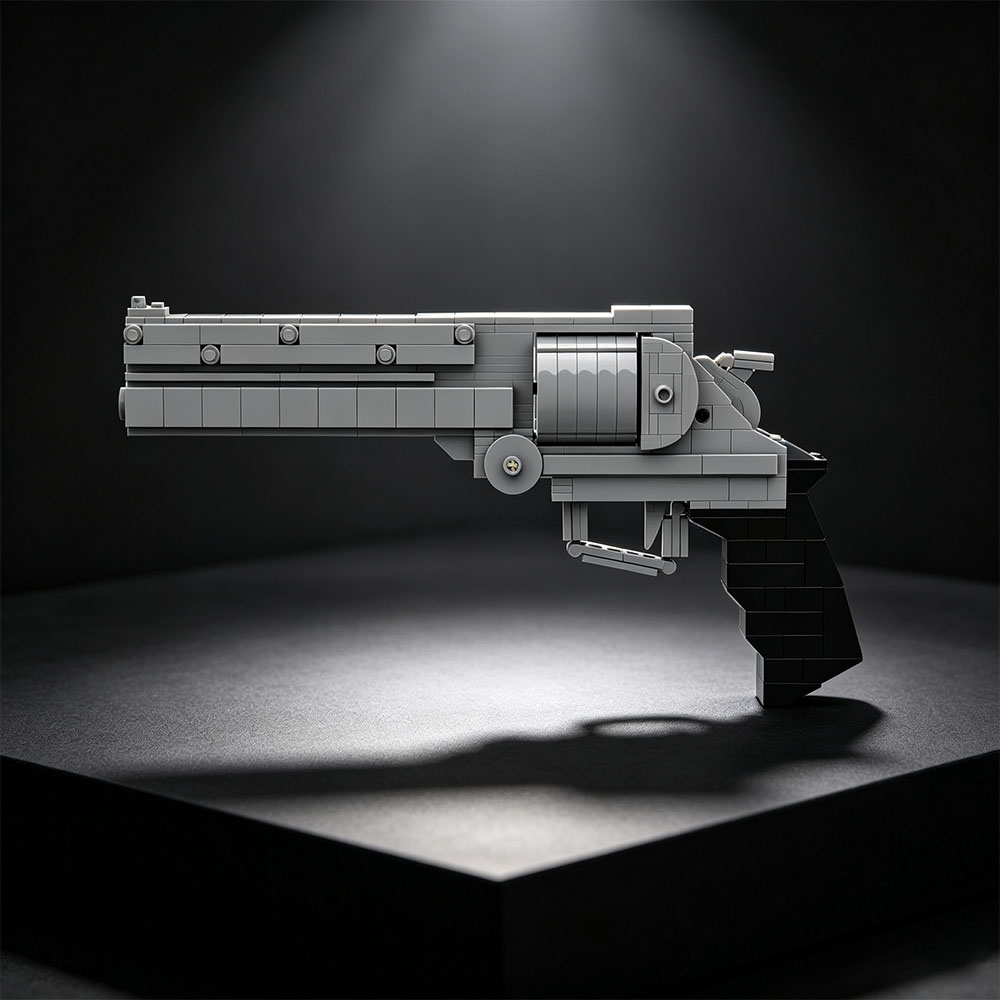 Kit Model Revolver Baru MOC, K - Model Kit Revolver ulasan dan harga