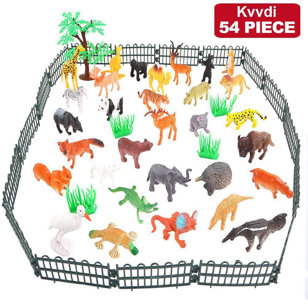 54 Buah Set Mainan Hewan Hutan - Model Kit Dinosaur ulasan dan harga