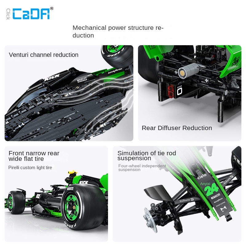 Set Blok Bangunan Mobil Balap  - Model Kit Formula 1 ulasan dan harga