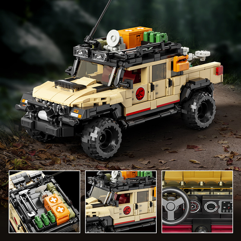 1632pcs Set Blok Bangunan Kend - Model Kit Dinosaur ulasan dan harga