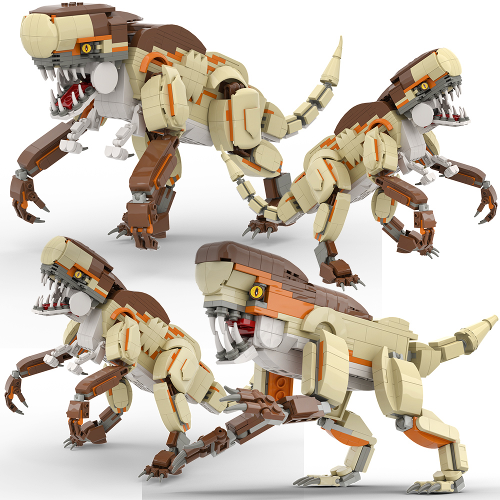 Set Blok Bangunan Dinosaurus R - Model Kit Dinosaur ulasan dan harga