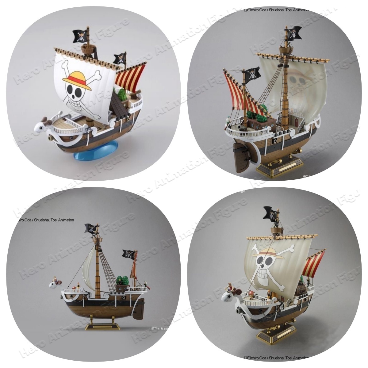 [Stok Tersedia] Bandai Asli On - Model Kit One Piece Going Merry ulasan dan harga