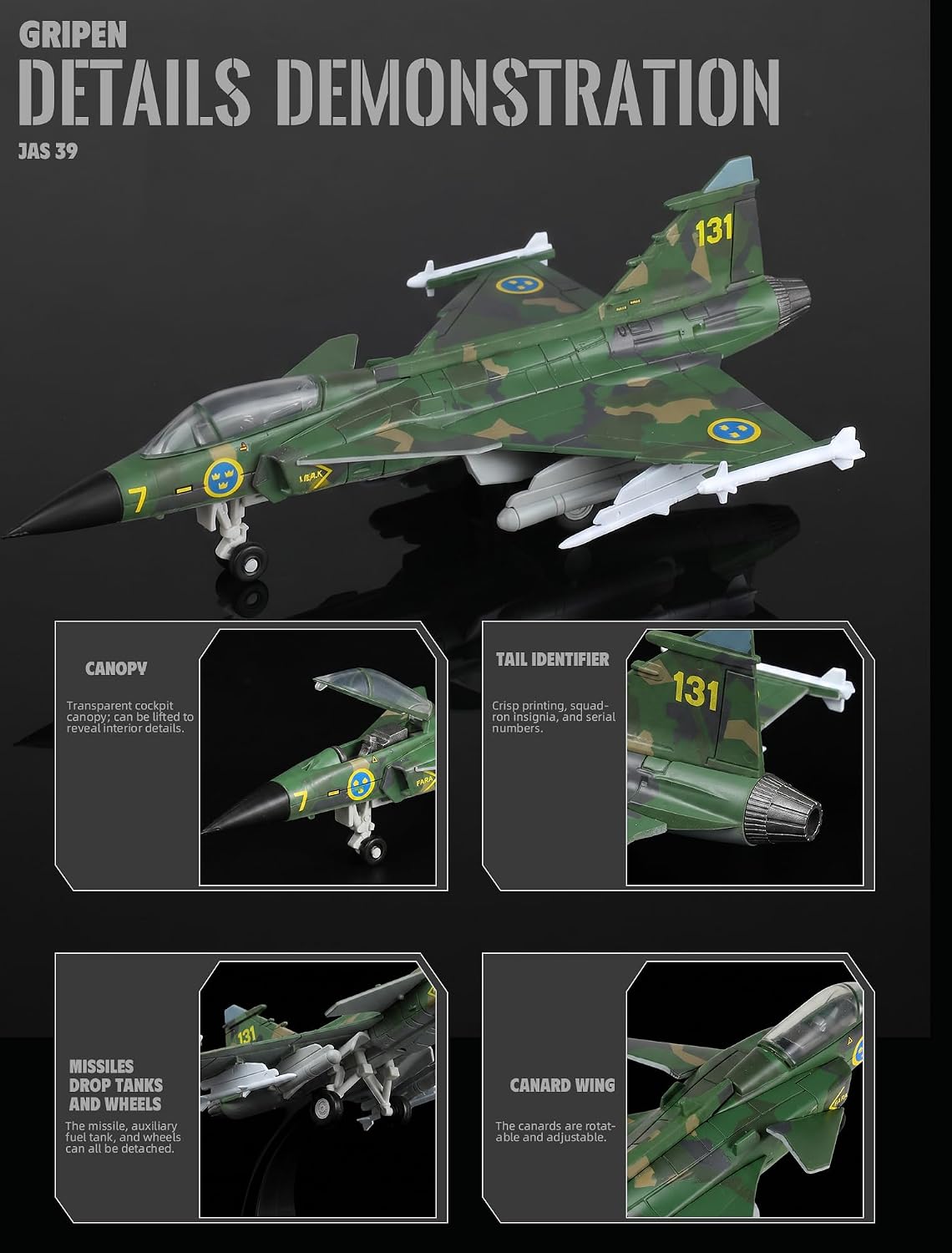 Model Kit Pesawat Tempur JAS 3 - Model Kit Quick ulasan dan harga