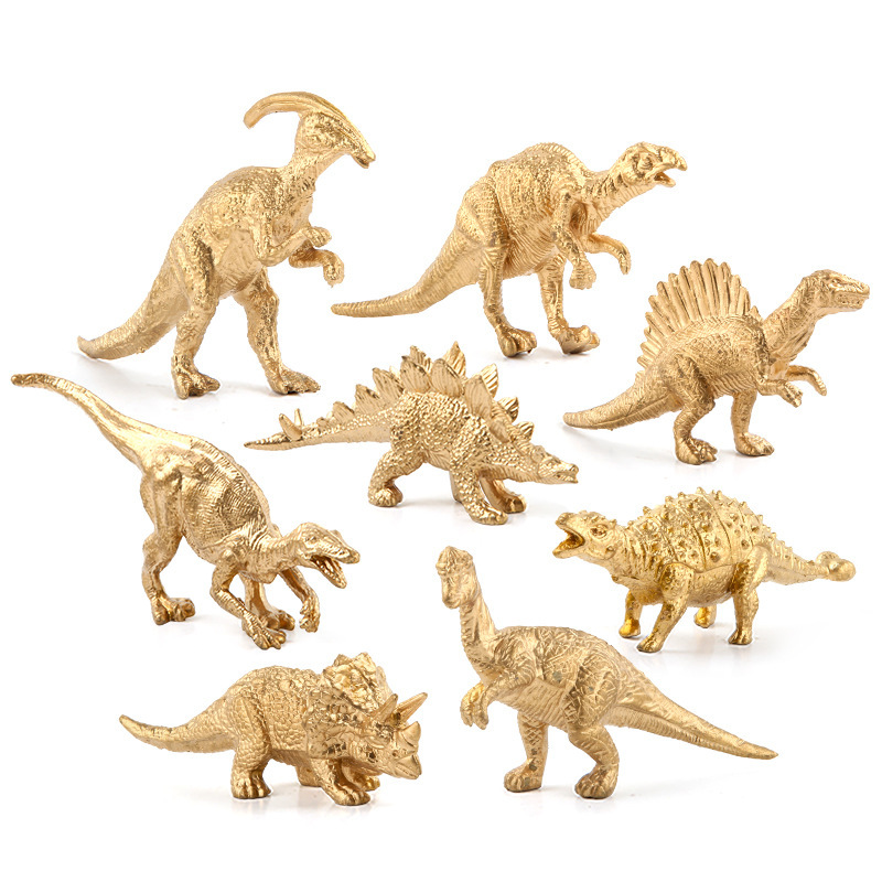 Set Model Dinosaurus Emas 14-P - Model Kit Dinosaur ulasan dan harga
