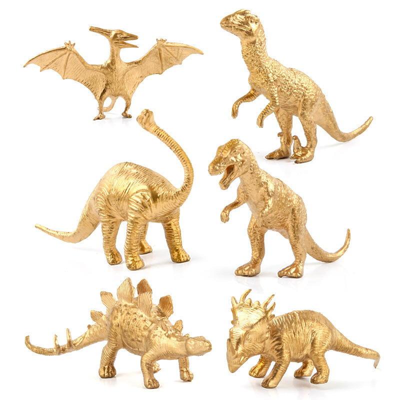 Set Model Dinosaurus Emas 14-P - Model Kit Dinosaur ulasan dan harga