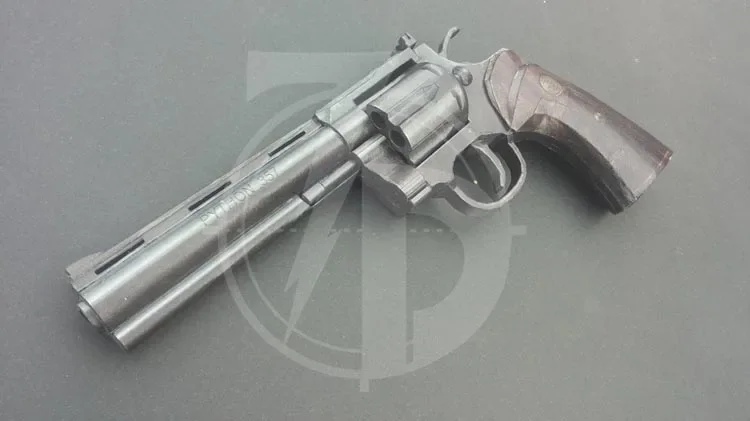 1:1 Model Kertas 3D Revolver P - Model Kit Revolver ulasan dan harga