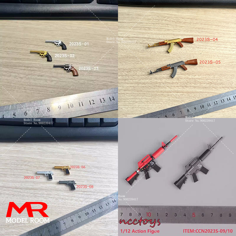 2023S 1/12 Desert Eagle AK47 R - Model Kit Revolver ulasan dan harga