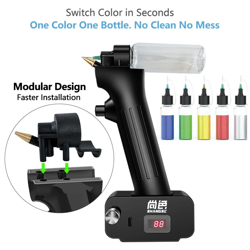 Kit Airbrush Tanpa Kabel 30PSI - Model Kit Quick ulasan dan harga
