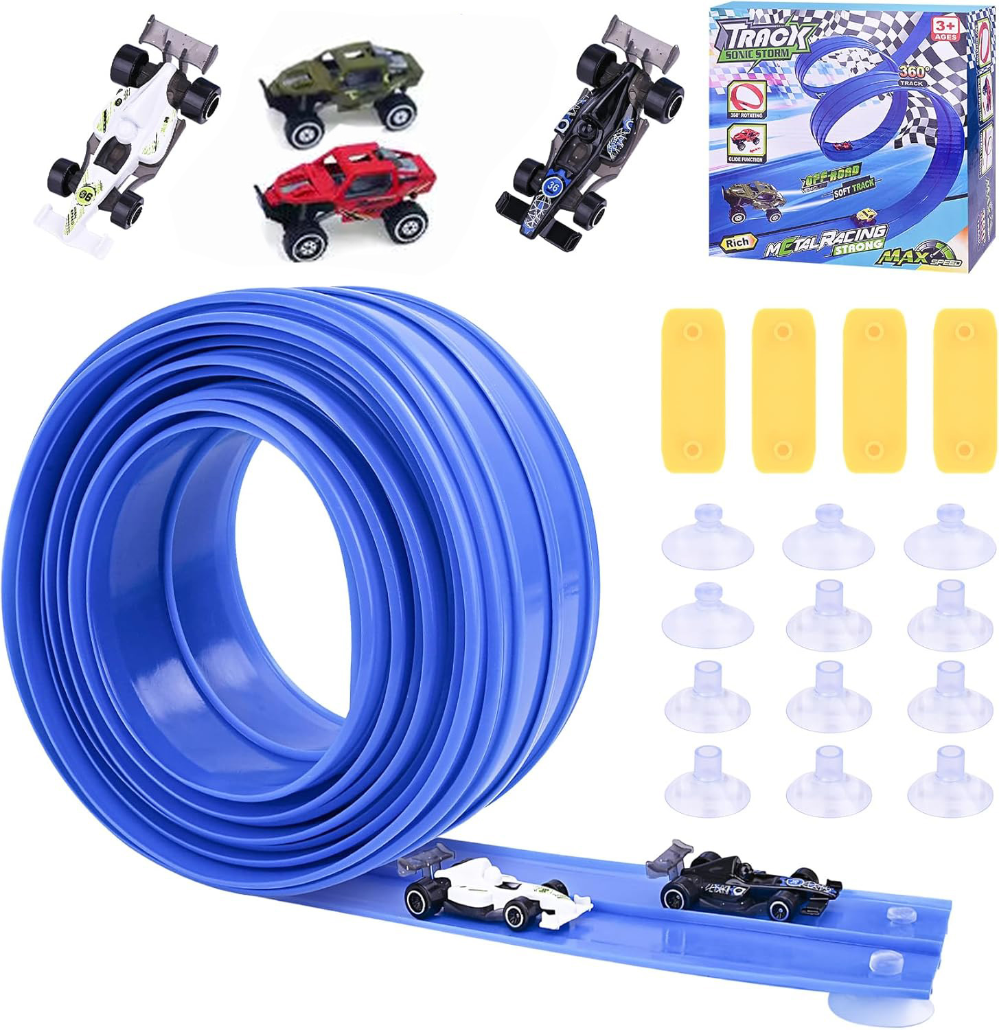 Set Trek Balap Fleksibel denga - Model Kit Formula 1 ulasan dan harga