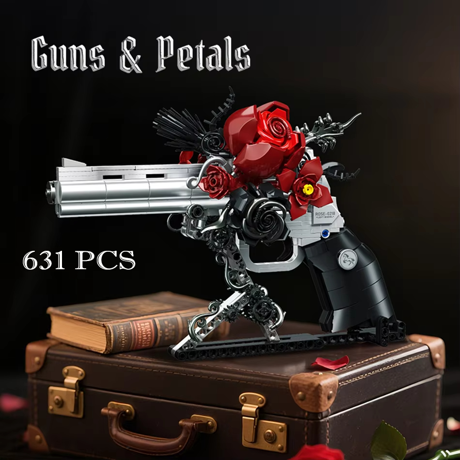 TERSEDIA Blok Bangunan Pistol  - Model Kit Revolver ulasan dan harga