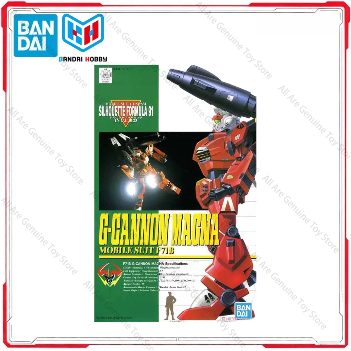 Model Kit Gundam Asli Bandai O - Model Kit Formula 1 ulasan dan harga