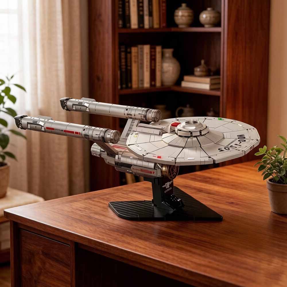 Mainan Blok Bangunan Kapal Lua - Model Kit Uss Enterprise ulasan dan harga
