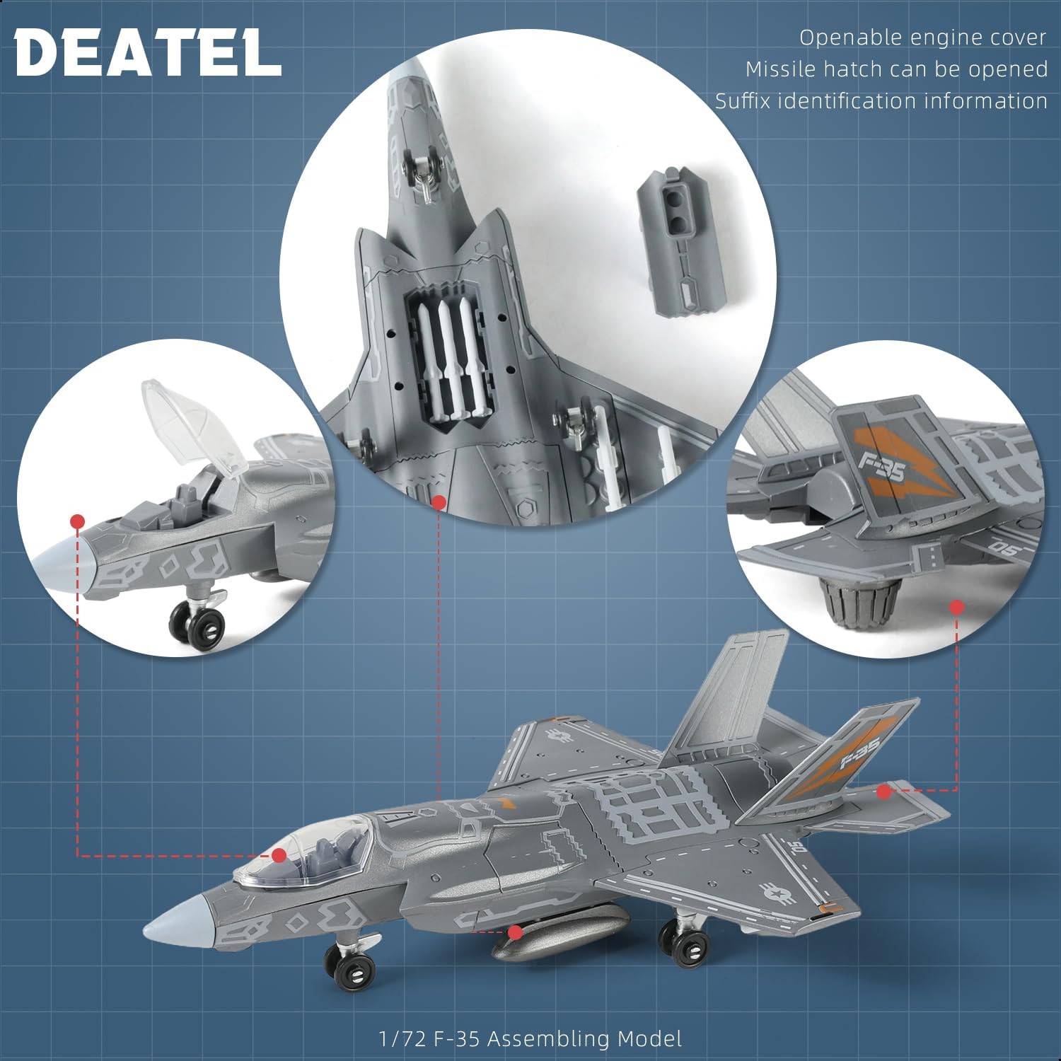 Kit Model Pesawat Tempur F-35  - Model Kit Quick ulasan dan harga
