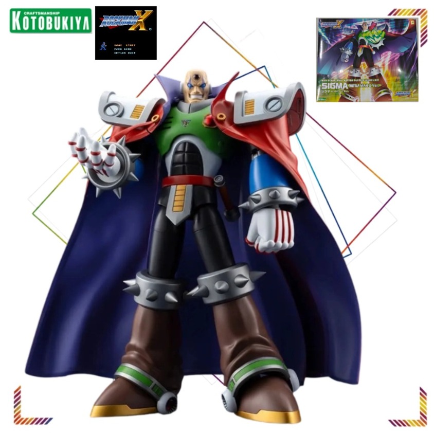 Kotobukiya Sigma Mega Man X Ve - Model Kit Zero Megaman ulasan dan harga
