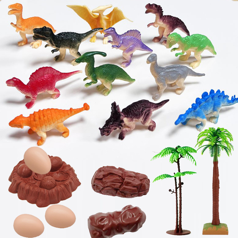 20 Buah Set Mainan Dinosaurus- - Model Kit Dinosaur ulasan dan harga