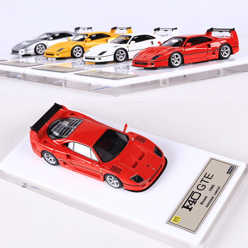 Mobil Model Resin DMH F40, mob - Model Kit Formula 1 ulasan dan harga