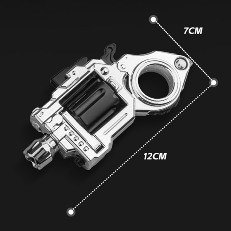 Mainan Revolver Alloy EDC, Mai - Model Kit Revolver ulasan dan harga