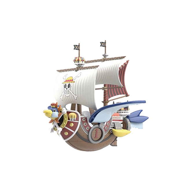 BANDAI One Piece Wanli Sunshin - Model Kit One Piece Going Merry ulasan dan harga