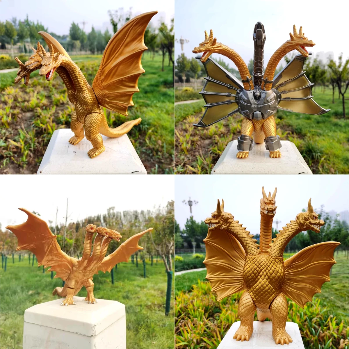Ukuran besar tiga kepala naga  - Model Kit Vs Figure ulasan dan harga