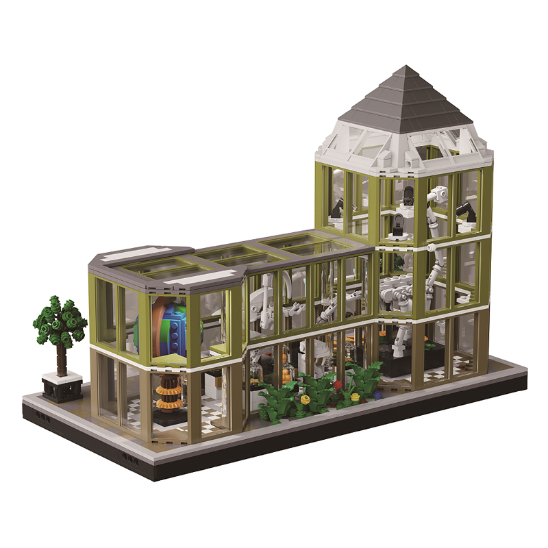 1496PCS Blok Bangunan Museum D - Model Kit Dinosaur ulasan dan harga