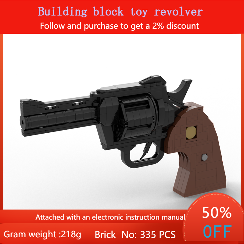 Mainan Blok Bangunan Model Rev - Model Kit Revolver ulasan dan harga