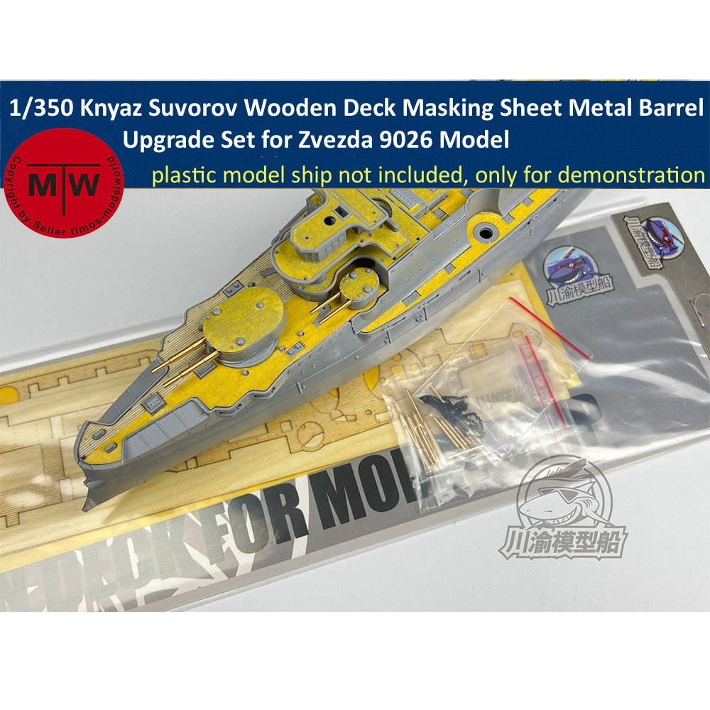 Knyaz Suvorov skala 1/350 Set  - Model Kit Zvezda ulasan dan harga