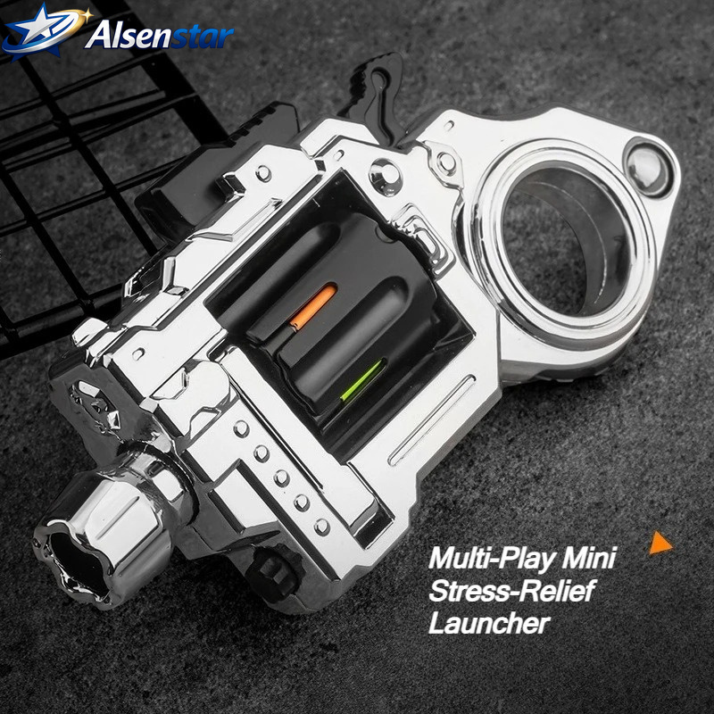Mainan Revolver Alloy EDC Fidg - Model Kit Revolver ulasan dan harga