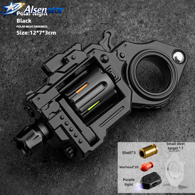 Mainan Revolver Alloy EDC Fidg - Model Kit Revolver ulasan dan harga