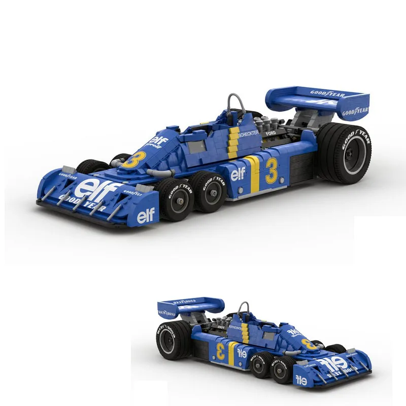 Baru MOC-158318P34 1976 Skala  - Model Kit Formula 1 ulasan dan harga